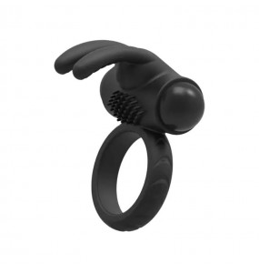 Geteen - Shared Pleasure Vibrating Cock Ring (Battery - Black)